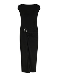 Minja Drapy Dress - Black