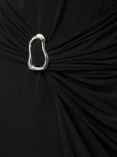 Minja Drapy Dress - Black