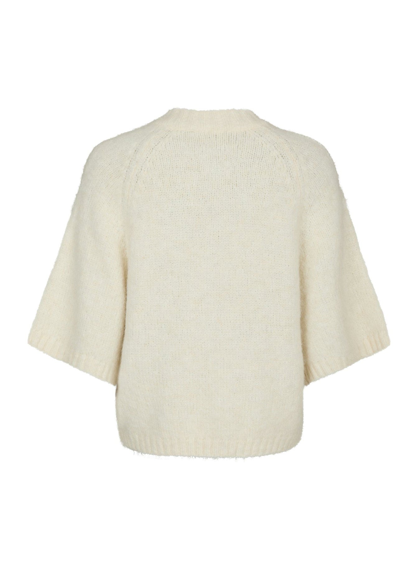 Benuta Fluffy Knit Cardigan - Off White