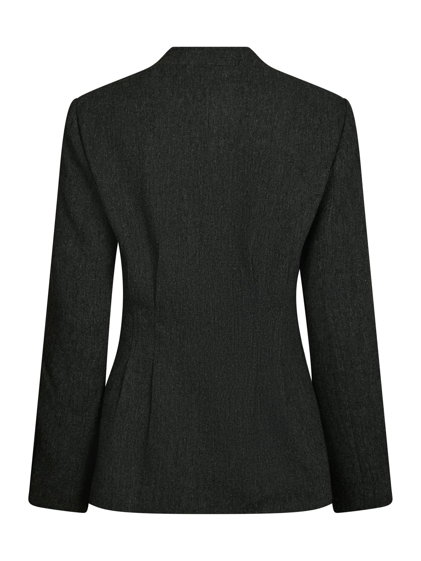 Senara Blazer - Dark Grey Melange