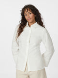 Caroli Poplin Shirt - White