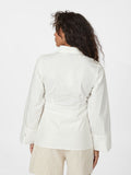 Caroli Poplin Shirt - White
