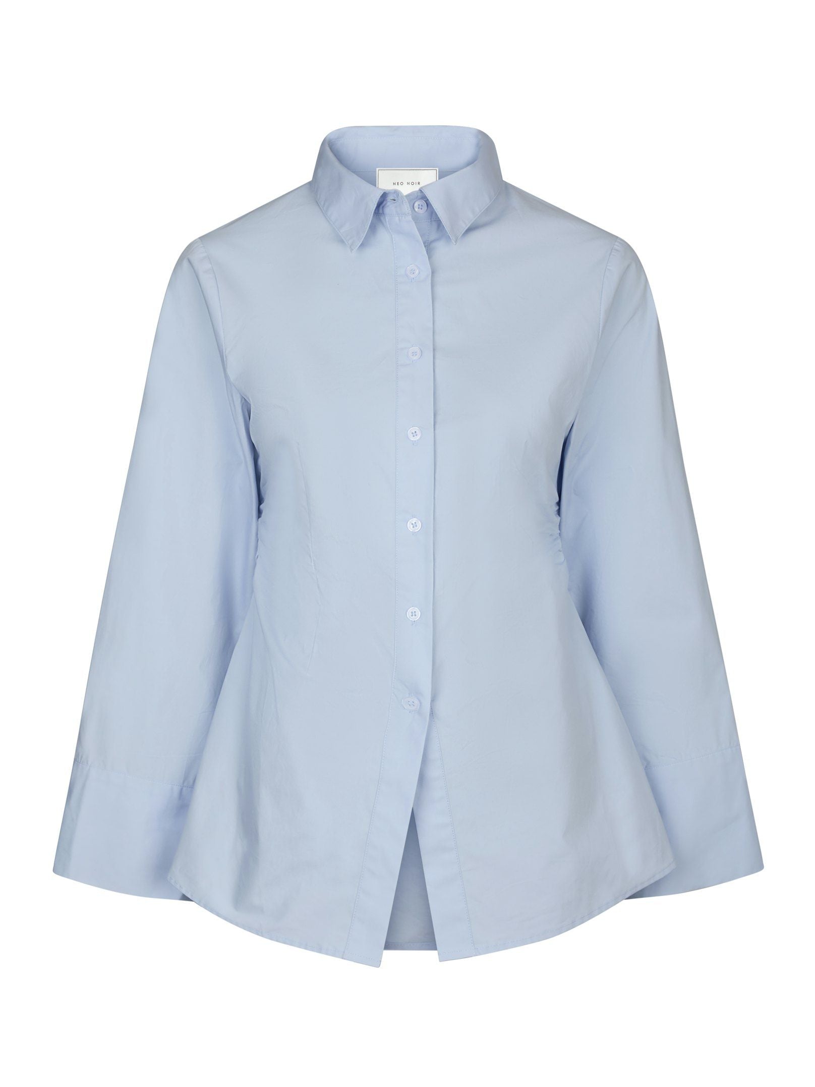Caroli Poplin Shirt - Light Blue