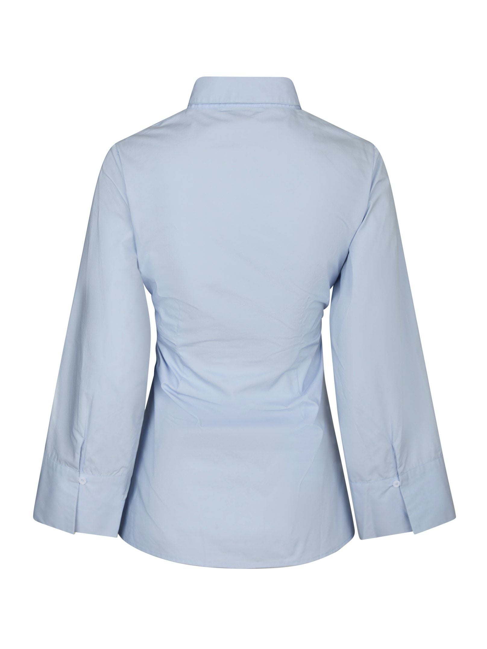 Caroli Poplin Shirt - Light Blue