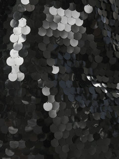 Miva Big Sequins Skirt - Black