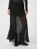Mariya Lace Skirt - Black