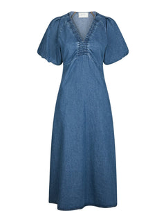 Illana Denim Dress - Blue