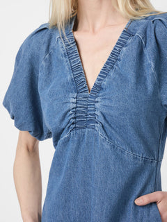 Illana Denim Dress - Blue