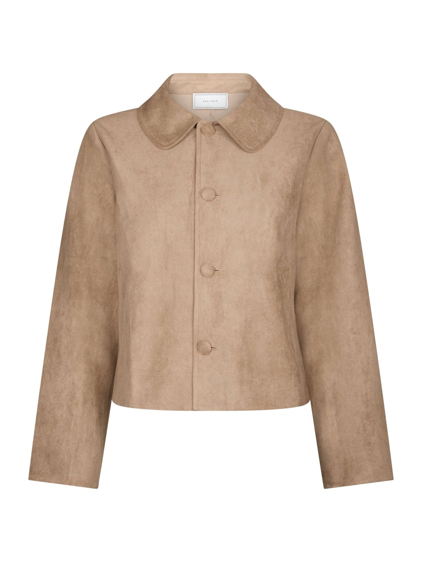 Nilo Faux Suede Jacket - Sand