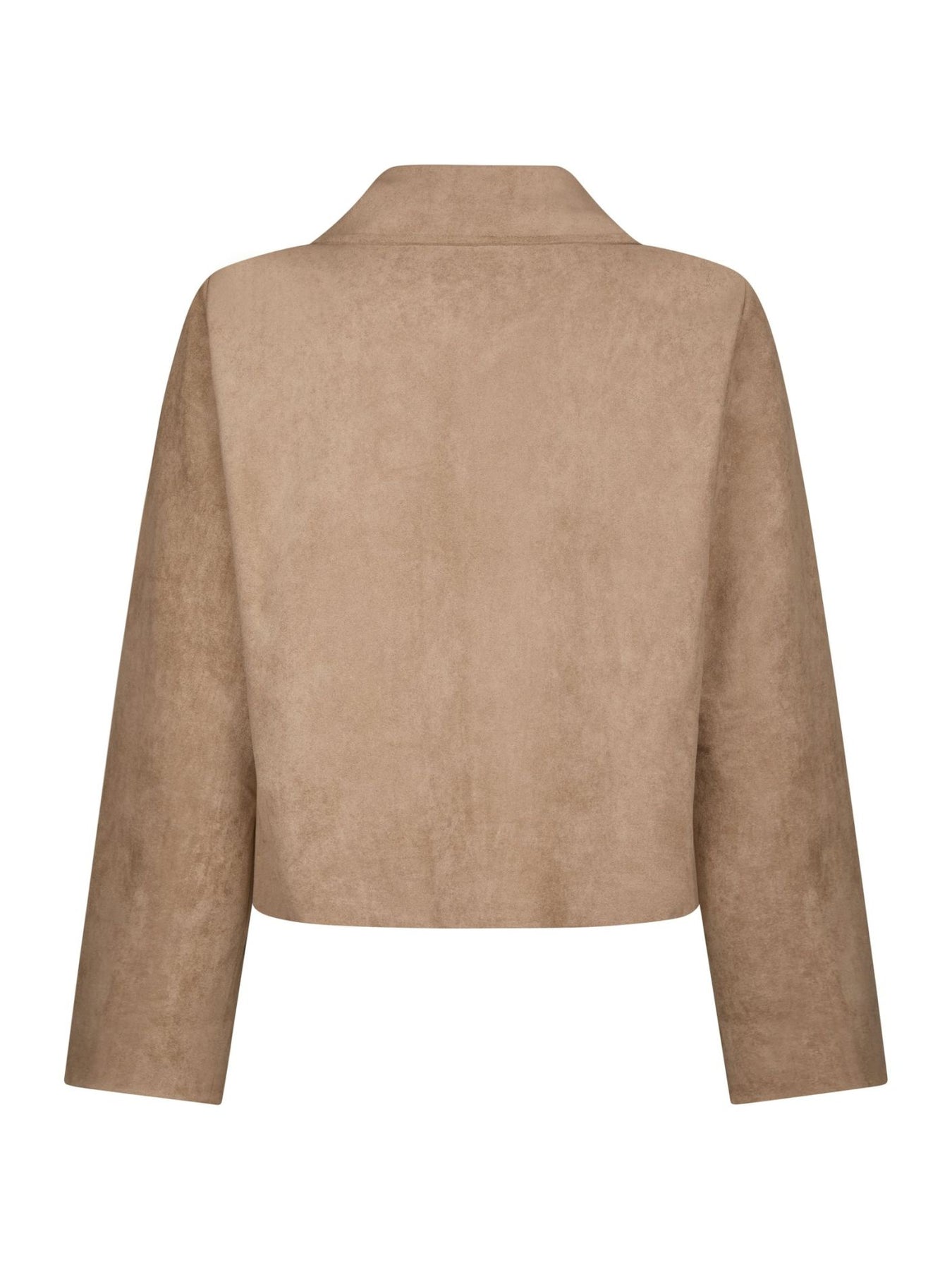 Nilo Faux Suede Jacket - Sand