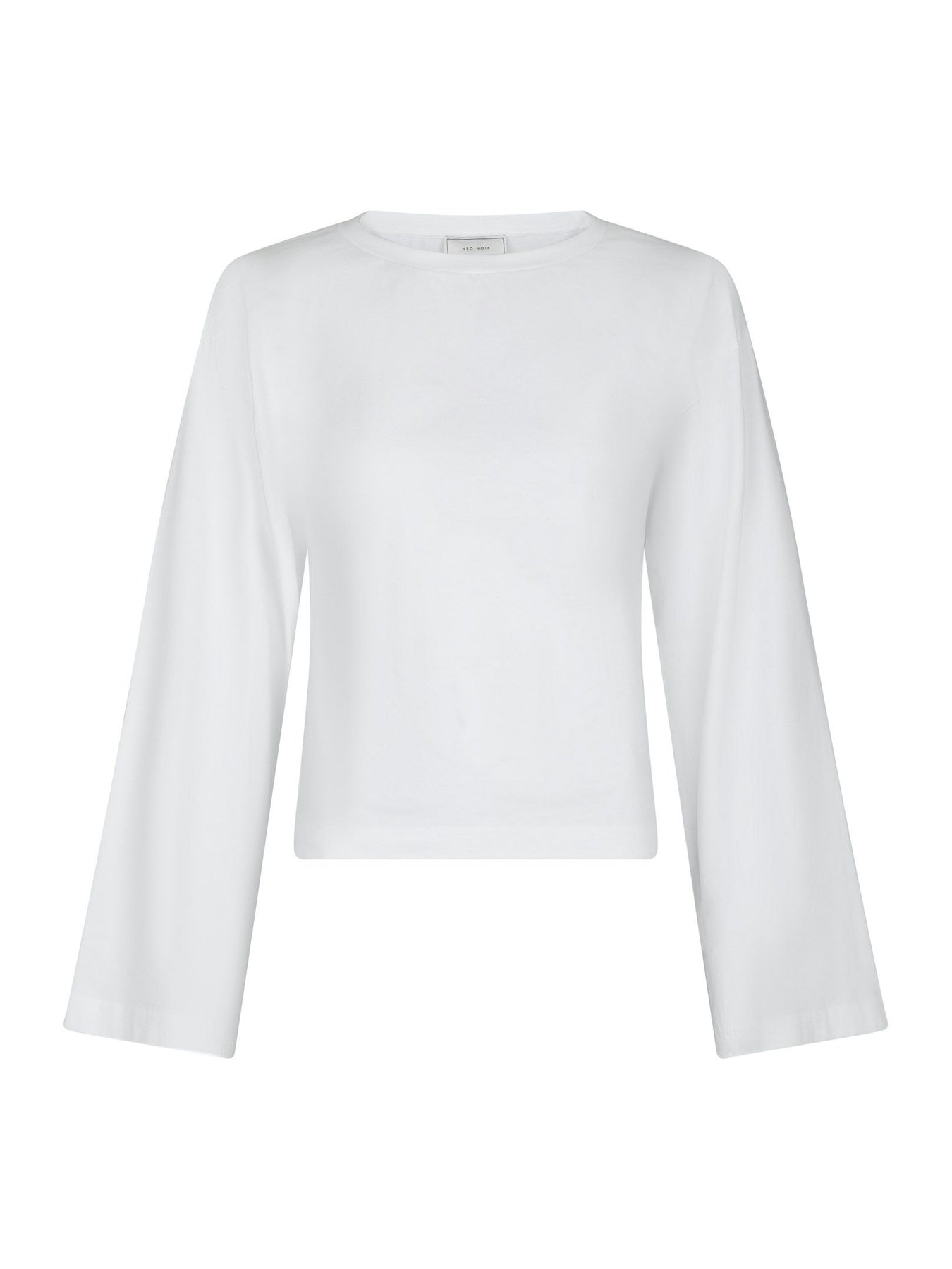 Paska Boxy Long Tee - White