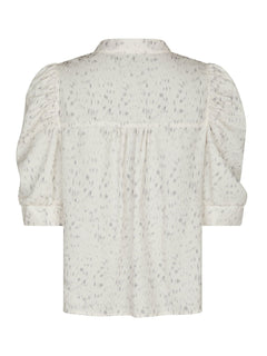 Roella Dull Ditsy Blouse - Off White