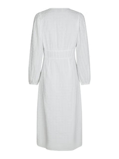 Alto Embroidery Dress - White