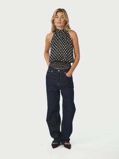 Jos Dot Top - Black