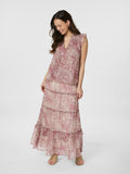 Izar Blur Graphic Top - Evening Rose