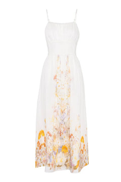 Bernadette Midi Dress - Misty Garden