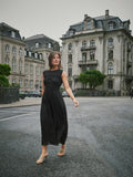 Myrna S Voile Dress - Black