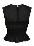 Tiril S Voile Top - Black
