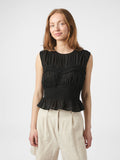 Tiril S Voile Top - Black