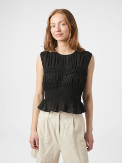 Tiril S Voile Top - Black