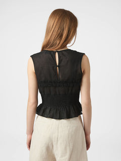 Tiril S Voile Top - Black