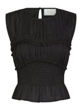 Tiril S Voile Top - Dark Brown