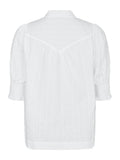Diana B Dobby Blouse - White