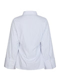 Caroli Slim Stripe Shirt - White