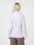 Caroli Slim Stripe Shirt - White