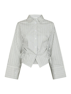 Rudy Stripe Shirt - Dark Navy