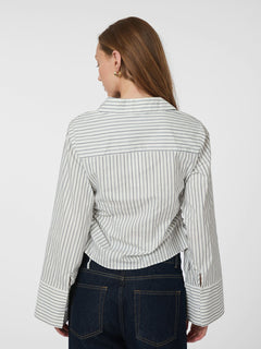 Rudy Stripe Shirt - Dark Navy