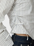 Rudy Stripe Shirt - Dark Navy