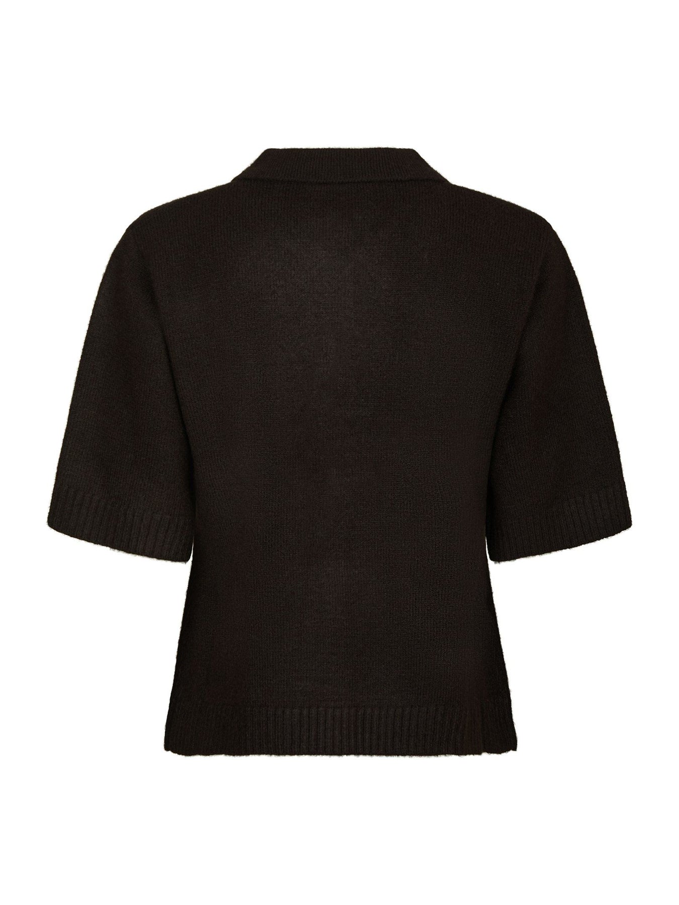 Cunna Knit Blouse - Dark Brown