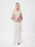 Calloma Flower Print Blouse - Ivory