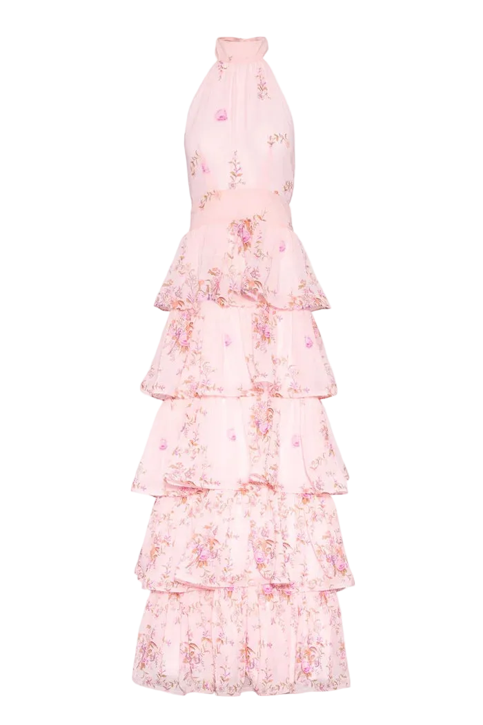 Angeline Maxi Dress - Blush Bloom