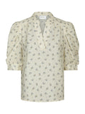 Roella Soft Fleur Blouse - Creme