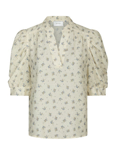 Roella Soft Fleur Blouse - Creme