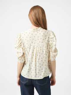 Roella Soft Fleur Blouse - Creme
