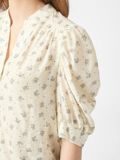 Roella Soft Fleur Blouse - Creme