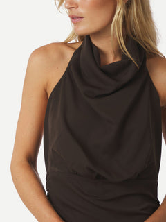 Dunie Dress - Dark Brown