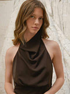 Dunie Dress - Dark Brown