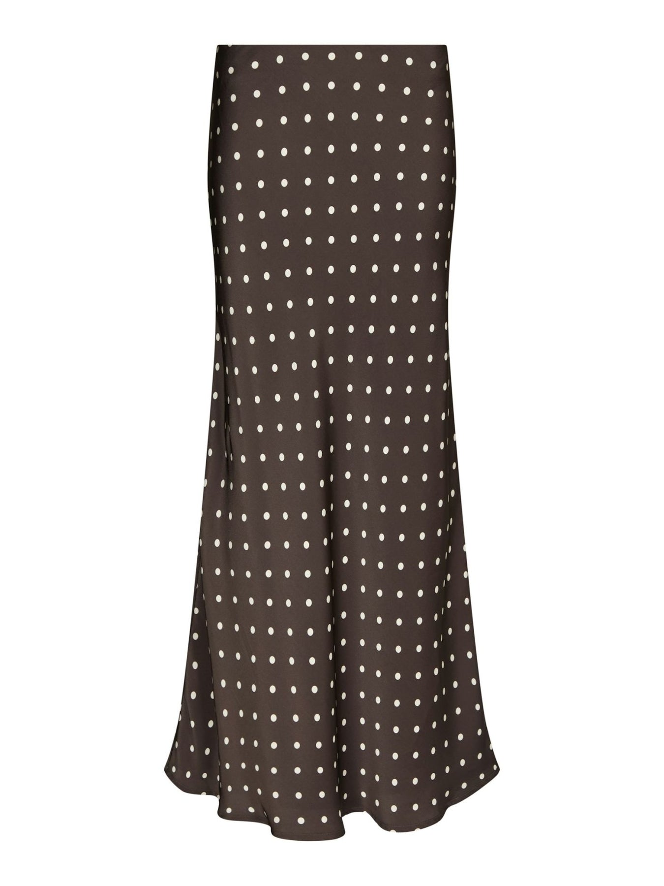 Viso Dot Skirt - Dark Brown