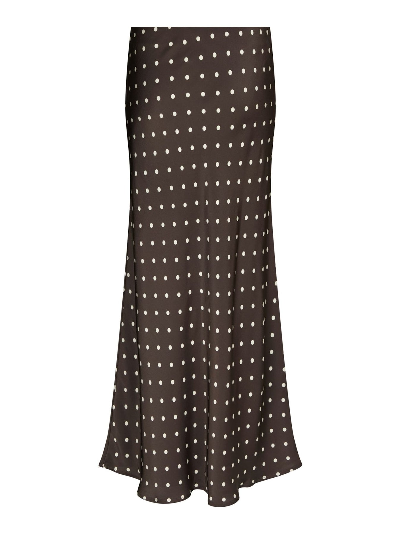 Viso Dot Skirt - Dark Brown