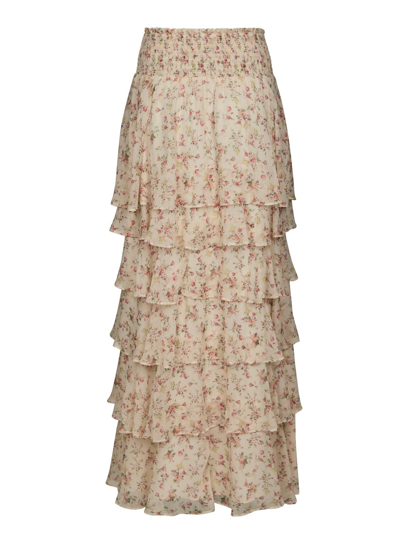 Morris Meadow Printed Skirt - Creme