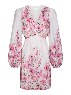Semila Flower Print Dress - Rose