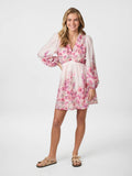 Semila Flower Print Dress - Rose