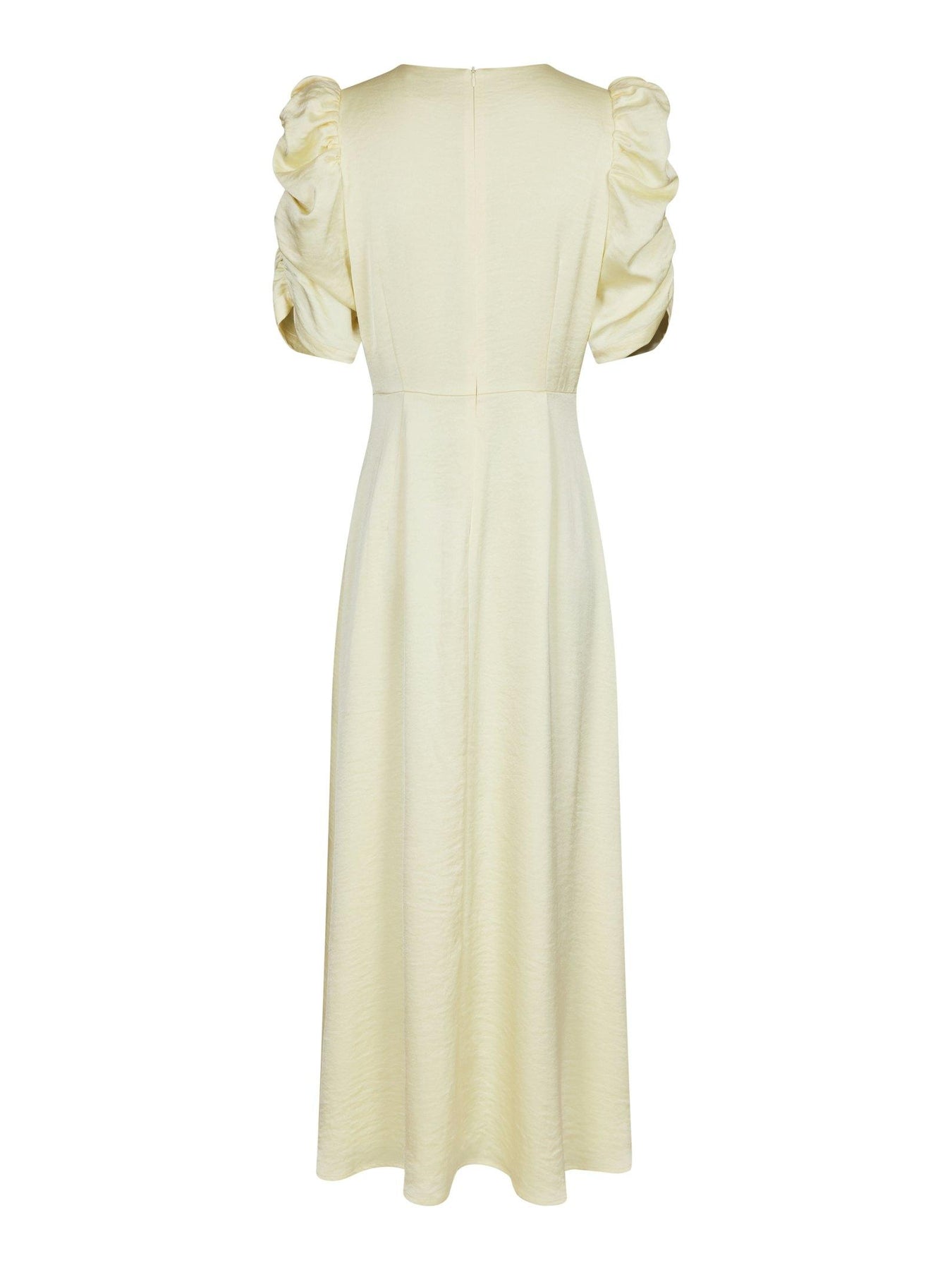 Benuti Solid Dress - Light Yellow