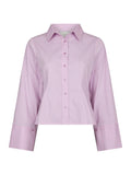 Rosa Shadow Stripe Shirt - Light Pink