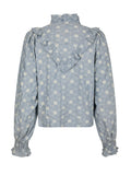 Degas Delicate Blouse - Dusty Blue