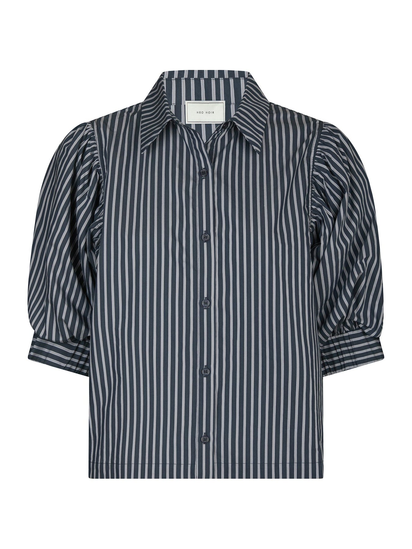 Etta Stripe Shirt - Navy
